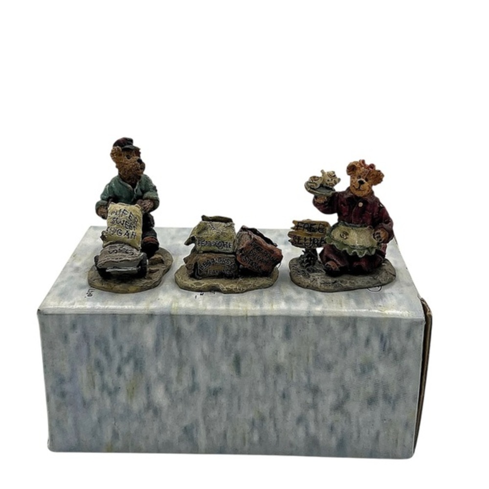 Boyds Bears Wunnerful Village Accessory Stuff Figurines Style #19515-1